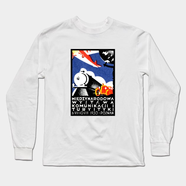 1930 Poznan Poland Expo Long Sleeve T-Shirt by historicimage